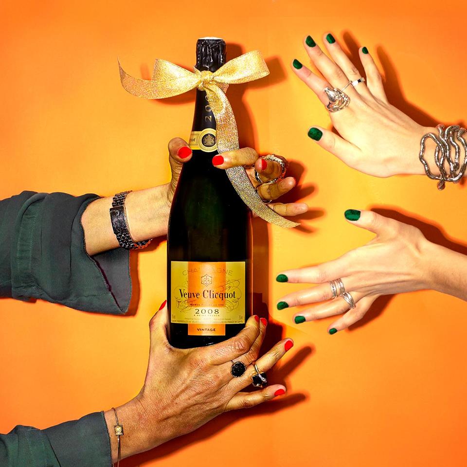 veuve clicquot champagne yelloweek luxe